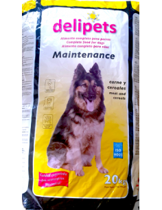 PIENSO DELIPET PERROS MANTENIMIENTO 20KG